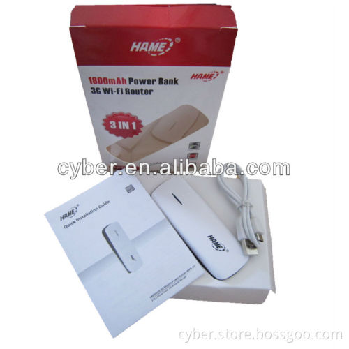 3G wifi router HAME A1 150Mbps portable Charger WIFI support wifi repeater wireless router with power hame a1
